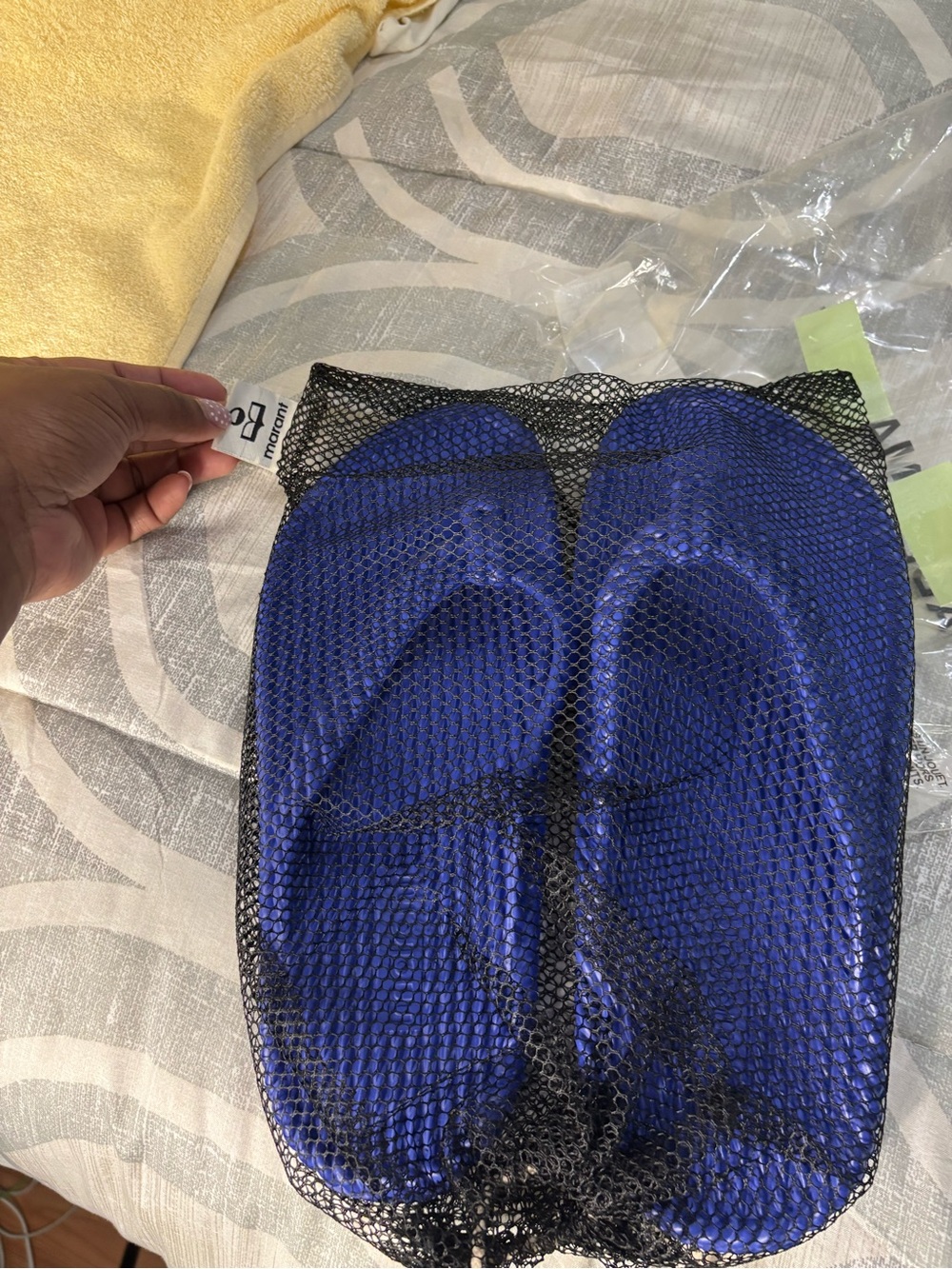 Auth. Isabel marant Blue Braided Flip Flop Sandal sz S and L. Each listed price